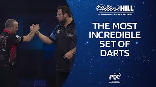 THE MOST INCREDIBLE SET Lewis v Webster  201920 World Darts Championship [upl. by Miru]