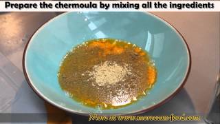 Video recipe for Moroccan whiting fillets with chermoula [upl. by Alyac]