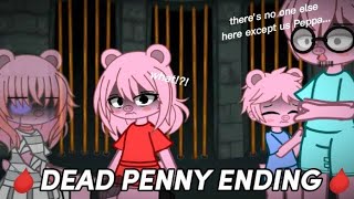 THE DARK TRUTH ABOUT PEPPA PIG PART 7 DEAD PENNY ENDING • Gacha Club [upl. by Aisatna430]