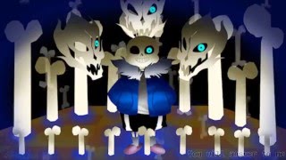 Undertale  SANS  Judgement AnimationNightcore [upl. by Aicenra]