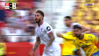 Sergio Ramos Debut for Sevilla vs Las Palmas 2023 HD 1080i [upl. by Farhi]