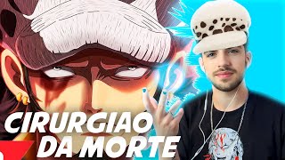 O PASSADO MAIS TRISTE  Cavalheiro reage a Rap do Law One Piece  CIRURGIÃO DA MORTE  NERD HITS [upl. by Silera]