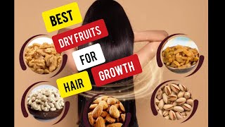 5 best dry fruits for hair growth [upl. by Norine348]