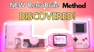 Tutorial Retr0Brite VAPOR  New BEST Way To Restore Yellowed Plastic In 2022 [upl. by Brett241]