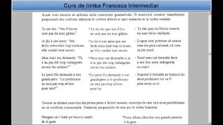 Curs de limba Franceza Intermediari temavocabular  Lectia 6 [upl. by Rentsch307]