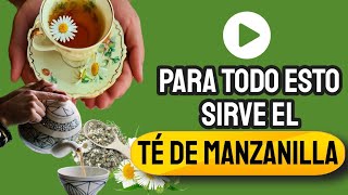 🌼Todos Los Beneficios Del Te De Manzanilla ☕ La Manzanilla Para Que Sirve [upl. by Ylicic]