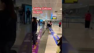 Sabiha Gokcen airport turkey airport shorts travel turkey [upl. by Estren]