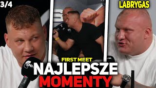 Labryga Wielki Bu Szachta Koziołek  FIRST MEET CLOUT MMA 6  NAJLEPSZE MOMENTY 34 [upl. by Descombes569]