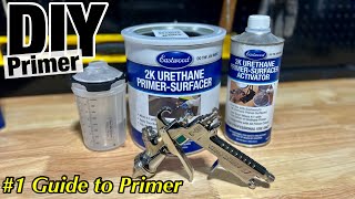 The BEST Guide to Primer a Car for Paint [upl. by Ecnatsnoc]