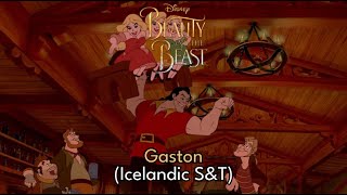 Beauty and the Beast  Gaston Icelandic SampT [upl. by Mumford61]