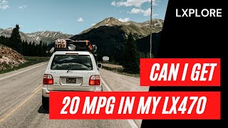 Get better MPGs in your Land Cruiser lx470 100serieslandcruiser [upl. by Nessi817]