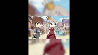 Unwanted Queen 👑  Gacha edit shorts gacha meme [upl. by Ellenohs]