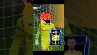 De Gea Insane saves 🤯 fcmobile fifamobile [upl. by Eilsehc577]