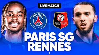 🔴🔵 PSG  RENNES LIVE  🔥ALLEZ PARIS  🚨LAVANT LIGUE DES CHAMPIONS   🏆VICTOIRE OBLIGATOIRE   L1 [upl. by Meurer]