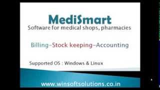 1 MediSmart software for Medical Shops Pharmacy Software Tutorial Introduction malayalam [upl. by Anaes]