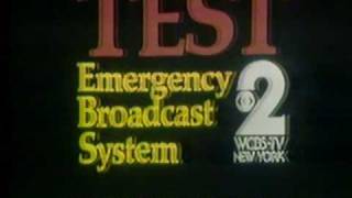 WCBS Emergency Broadcast System test 1980 [upl. by Grubb781]