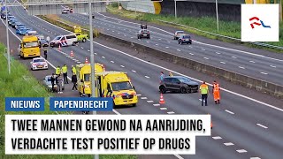 112nieuws ongeluk op A15 en explosie in Zwijndrecht [upl. by Anoy630]