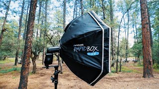 My Favorite Portrait Lighting Accessory Westcott Rapid Box Octa Kit Review [upl. by Lasala879]