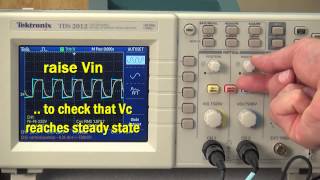 EECE 251  How to measure the time constant of an RC circuit [upl. by Snahc578]