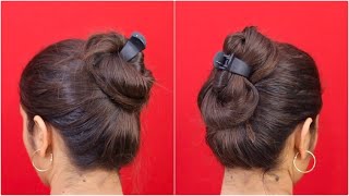 claw clip hairstyles  long hair clutcher hairstyles  summer hairstyles  small claw clip hairstyle [upl. by Aninotna]