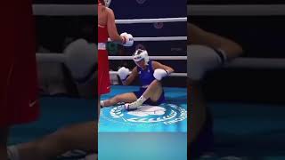 schwalbe angelacarini unsportlich olympia2024 frauenboxen frau italia vs türkiye [upl. by Hughes]