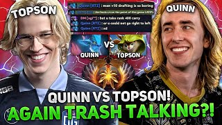 QUINN vs TOPSON HIGH MMR BATTLE  QUINN plays on LESHRAC in 11000 AVERAGE MMR GAME [upl. by Heall68]