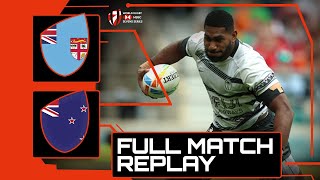 JAWDROPPING SemiFinal battle  Fiji vs New Zealand  HSBC London Sevens Rugby [upl. by Carola]