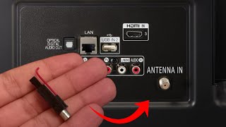 Insert Piezo Igniter Into The TV And Watch All Channels In The World Antenna Booster [upl. by Arek]