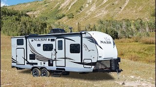 Quick Tour of The New Nash 24B Travel Trailer [upl. by O'Meara]