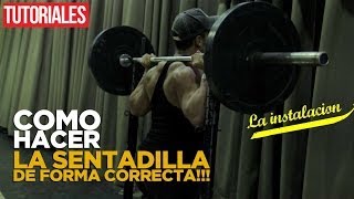 Como hacer la sentadilla  Consigue unas piernas grandes y fuertes PARTE1 [upl. by Cleary]