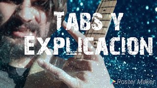 Preludio Obsesivo TUTORIAL TABS  EXPLICACIÓN Rata Blanca [upl. by Eiduj]