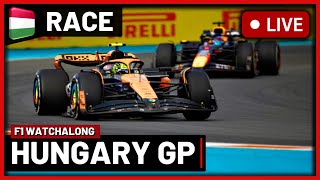 🔴F1 Live  Hungary GP Race  Live Timings  Commentary [upl. by Aliakam943]