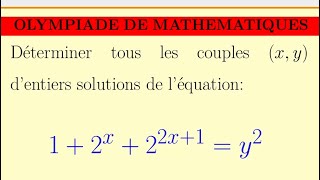 Maths Olympiadesolympiade baccalauréat arithmétique france maths perfect olympiad [upl. by Ethyl]