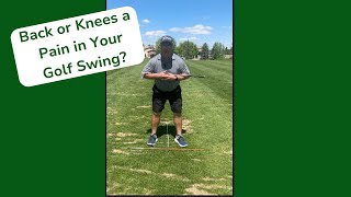 Help With Your Golf Swing When You Have Back Issues [upl. by Nnasor]