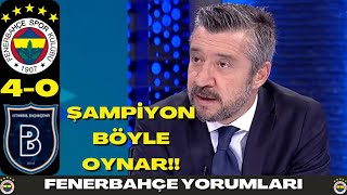 Tümer Metin ŞAMPİYONLUK Oyunu Bu ÖVE ÖVE Bitiremedi I Fenerbahçe 40 Başakşehir Maçı [upl. by Atsiuqal]