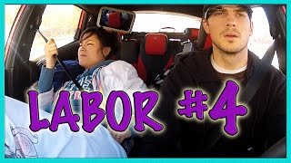 LABOR Part 4 DRIVING TO THE HOSPITAL FIESTA ST STYLE 120413 LNYR [upl. by Hoi]