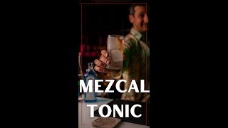 Mezcal Tonic coctel recipe cocktail bartender shorts [upl. by Sheelagh347]