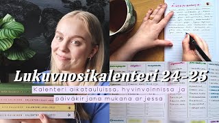 KALENTERI 2425  HYVINVOINTIA JA PÄIVÄKIRJAMERKINTÖJÄ 📗🧡 [upl. by Ravilob]