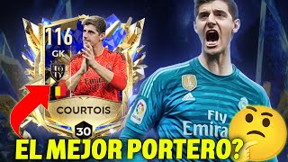 VALE LA PENA COURTOIS uTOTY 111 GRL EL MEJOR PORTERO REVIEW  FIFA 22 MOBILE [upl. by Allimaj774]