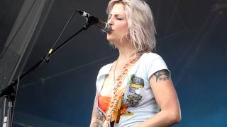 Brody Dalle  Die On A Rope 240814   Rock en Seine [upl. by Rilda]