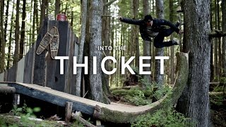 Into The Thicket  An ecologyst Skateboard Film  Secret halfpipe in the dense woods of Van Isle [upl. by Itsrik55]