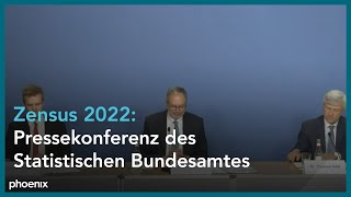 Statistisches Bundesamt zum Start des Zensus 2022 [upl. by Aelak570]