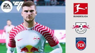 HEIDENHEIM VS LEIPZIG  BUNDESLIGA  EA FC24 [upl. by Shaffert]