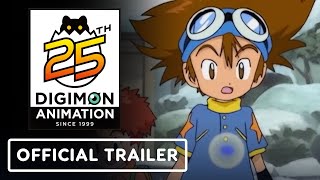 Digimon Animation  Official 25th Anniversary Special Trailer [upl. by Aretak]