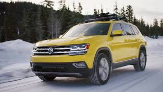 Winter Driving in the VW Atlas  Family SUV  Volkswagen Canada [upl. by Hanako]