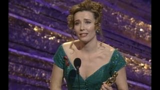 Emma Thompson Wins Best Actress 1993 Oscars [upl. by Kathie]