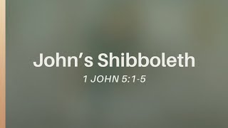 Johns Shibboleth [upl. by Ahselyt]