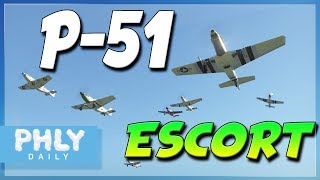 P51 ESCORT Mission  Protect the B17 BOMBERS War Thunder [upl. by Constance481]