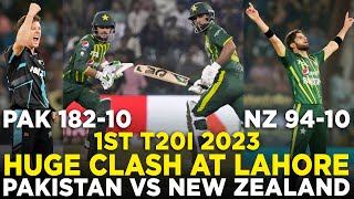 Huge Clash at Lahore  Raining Boundaries amp Fall of Wickets  Pakistan vs New Zealand  T20I  M2B2A [upl. by Jazmin]