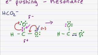 Electron Pushing Arrows in Resonance and Organic Mechanisms [upl. by Xymenes6]